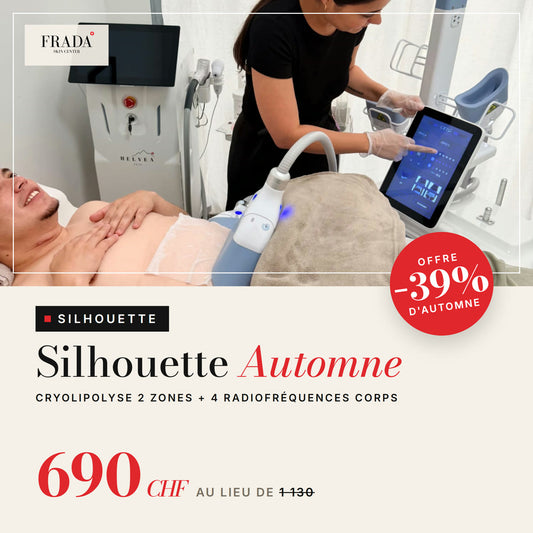Silhouette Automne - cryolipolyse et radiofrequence - Frada Skin Center