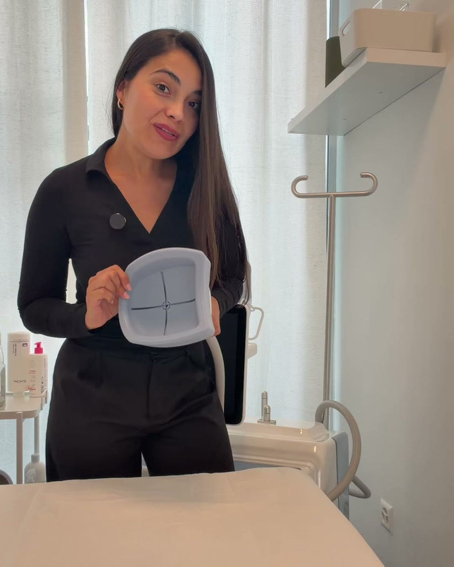 Applicateur de cryolipolyse presente par Francesca, Frada Skin Center